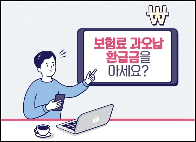 건강보험 국민연금 보험료 환급금 찾기